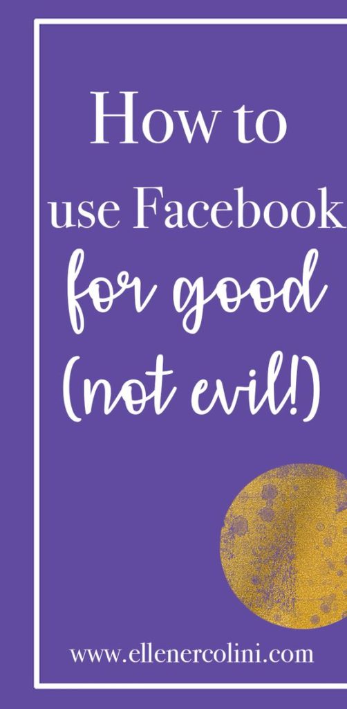 I find Facebook is the biggest one that people have the most opinions and emotional reactions to. It’s AMAZING. Full of your friends, potential clients, mentors, and interest groups. So much potential goodness there! #businessadvice #businesscoaching
